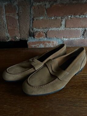 Bruno Magli Men's Suede Loafers in Tan